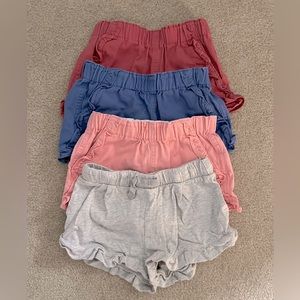 Girls J. Crew Crewcuts ruffle shorts lot